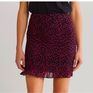 New with tag The Kooples Ditsy Flower Skirt 1 XS